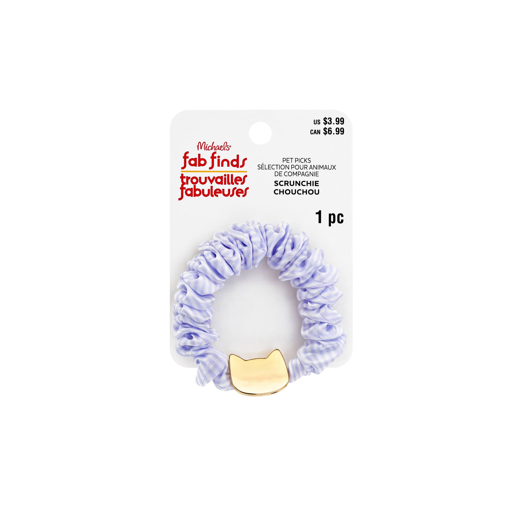Blue Scrunchie by Fab Finds
